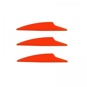 Nika lukostřelba 170019 2.5inch Dolphin TPU lopatka pro lukostřelbu všechny druhy šipkynatáčení