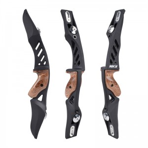 Nika lukostřelba 220026 ET1S 17inch ILF LH Recurve Riser pro recurve Bow Set Zařízení cílové venkovní střelby a lov